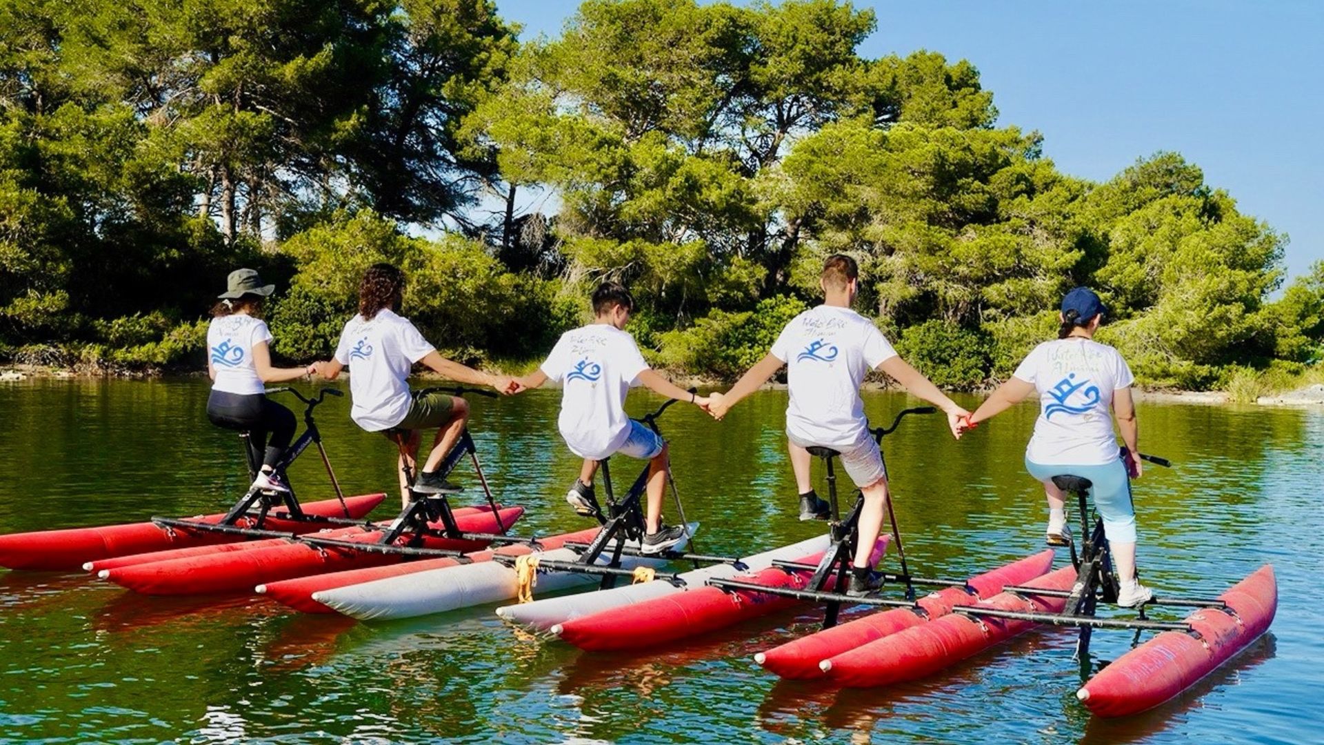 water bike Salento, laghi Alimini, esursioni, dove andare in vacanza 